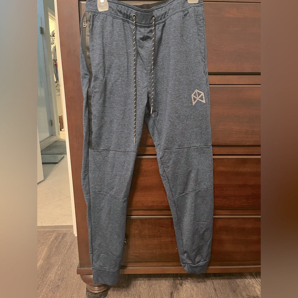 Bmfitgear blue size medium joggers